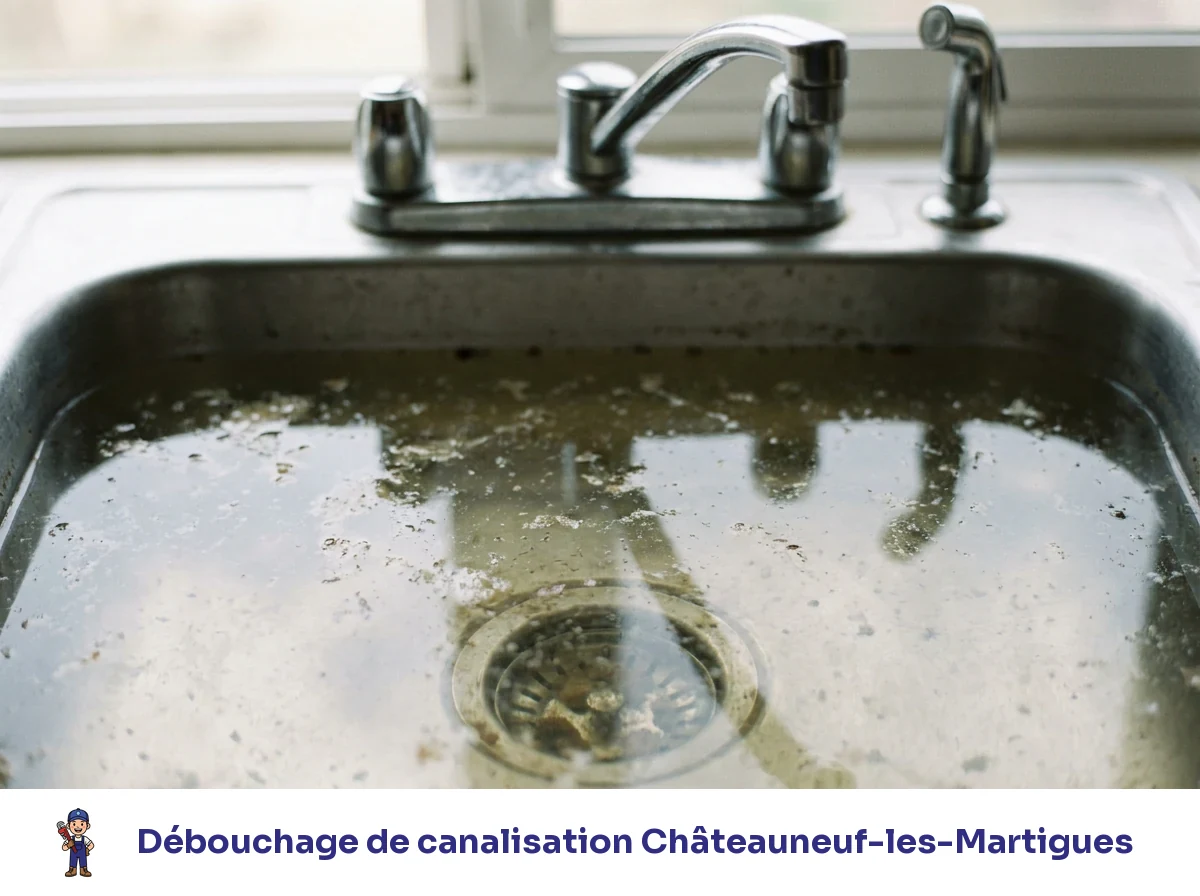 Débouchage de canalisation à Châteauneuf-les-Martigues