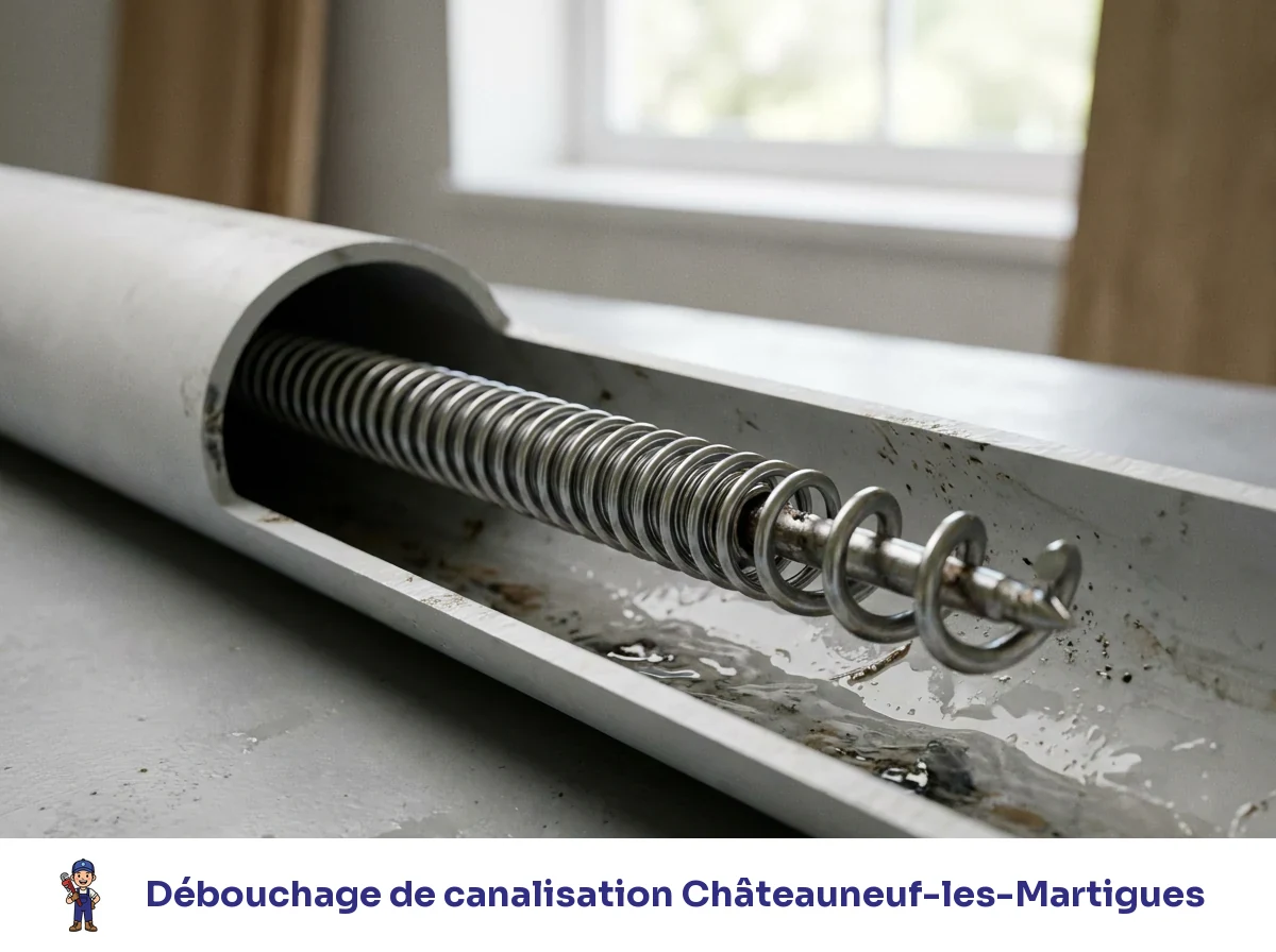 Débouchage de canalisation à Châteauneuf-les-Martigues