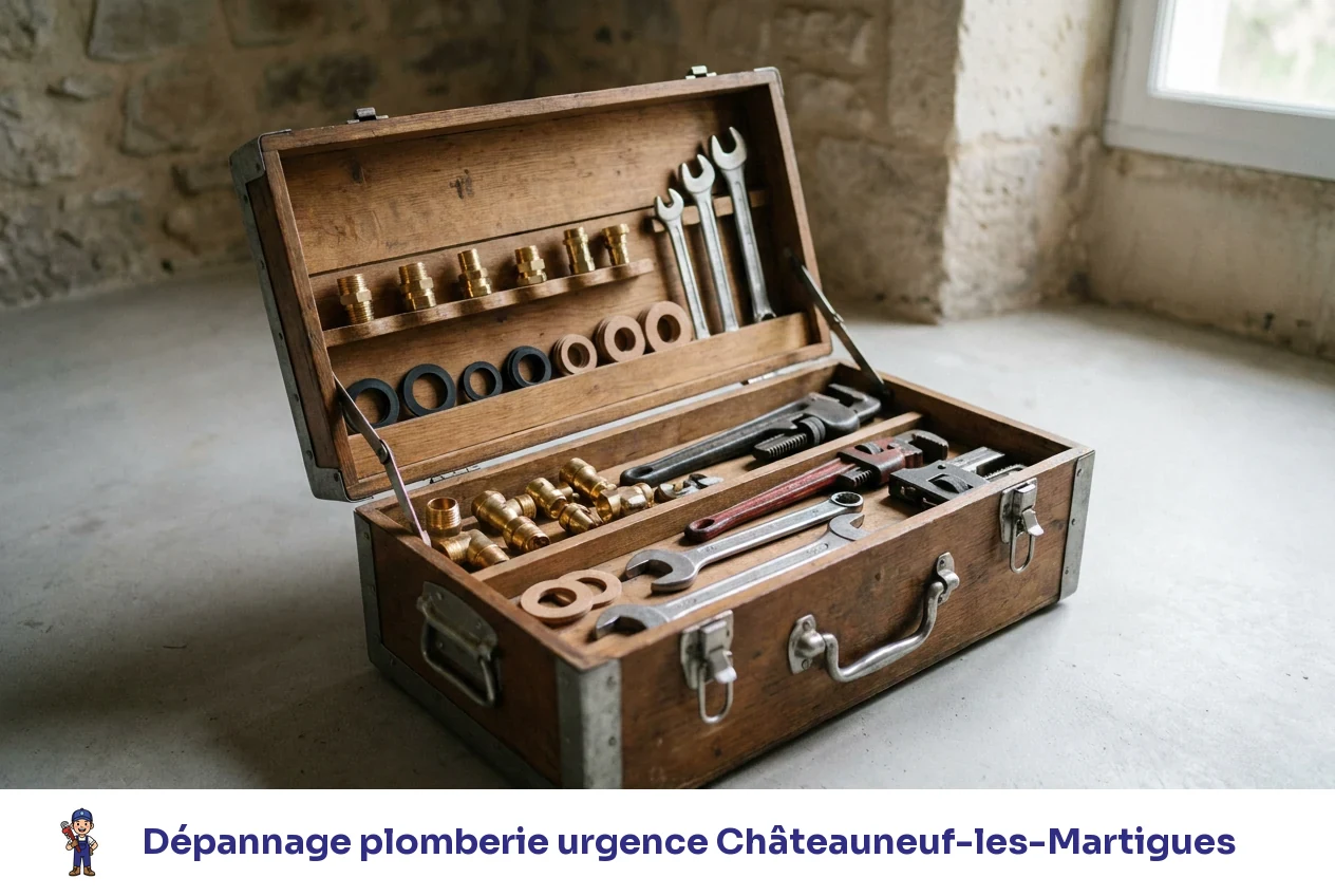 Dépannage plomberie urgence à Châteauneuf-les-Martigues