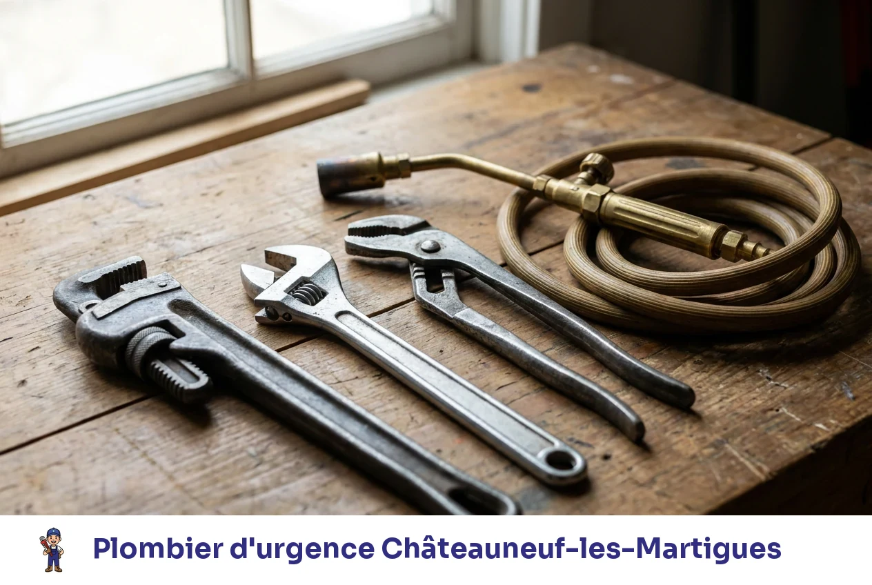 Plombier d'urgence à Châteauneuf-les-Martigues