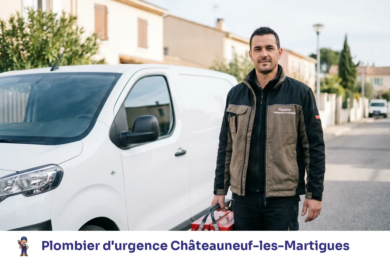 Plombier d'urgence à Châteauneuf-les-Martigues
