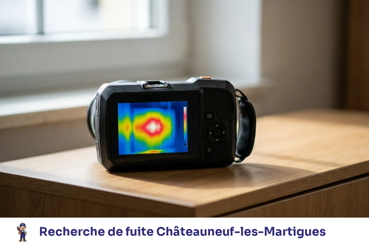 Recherche de fuite à Châteauneuf-les-Martigues