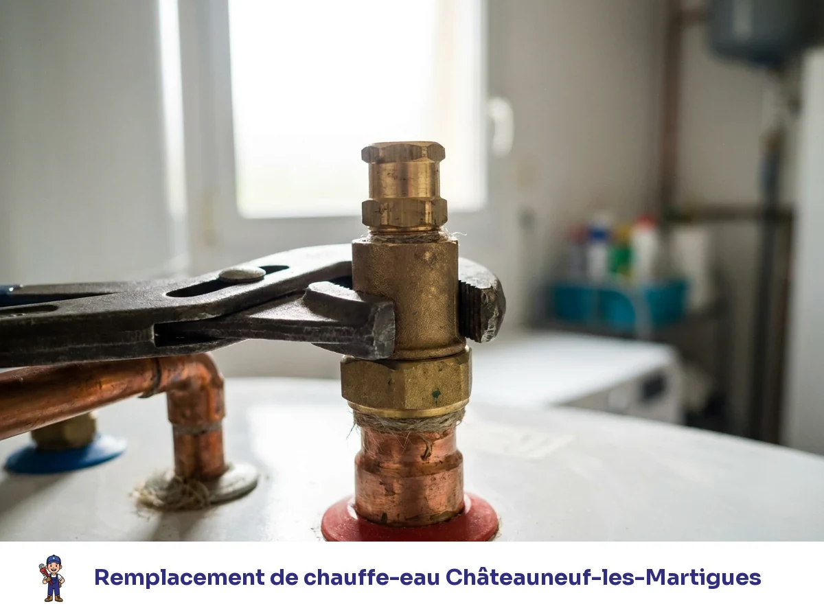 Remplacement de chauffe-eau à Châteauneuf-les-Martigues