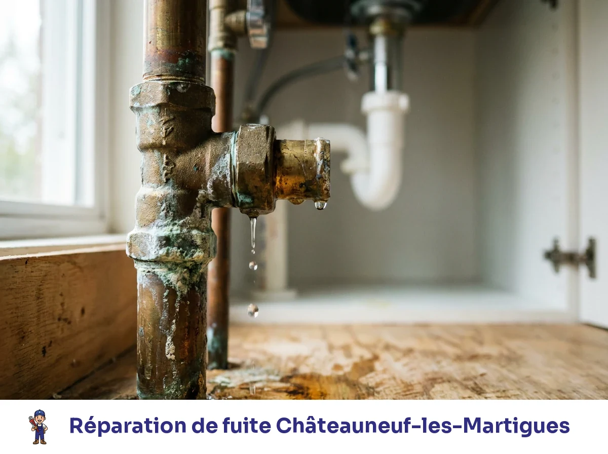 Réparation de fuite à Châteauneuf-les-Martigues