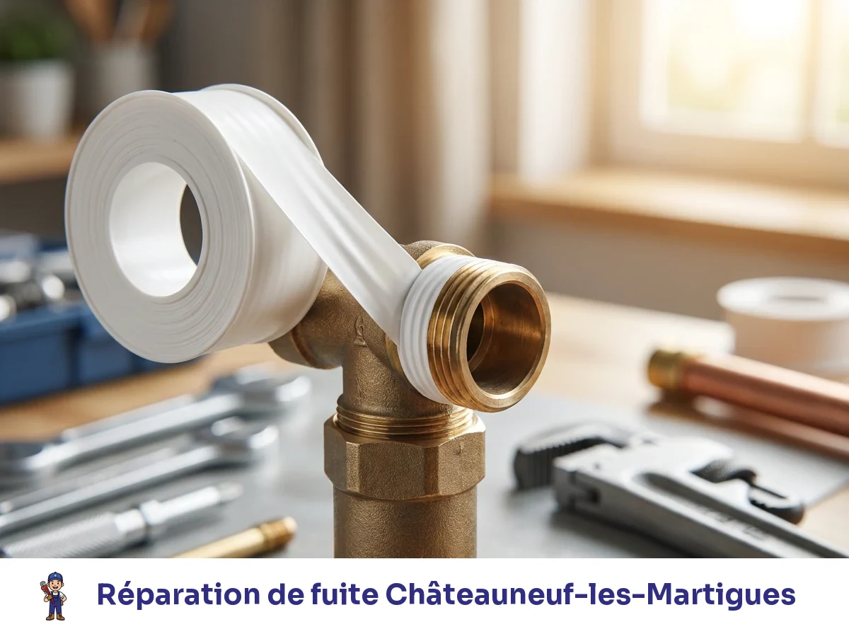 Réparation de fuite à Châteauneuf-les-Martigues